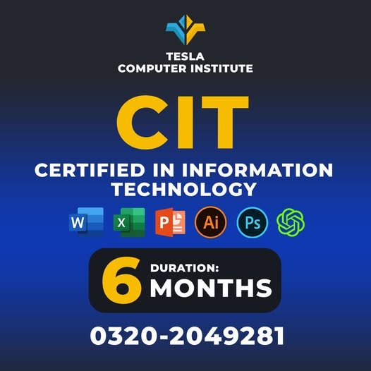 CIT ( Certified In Information Technology)